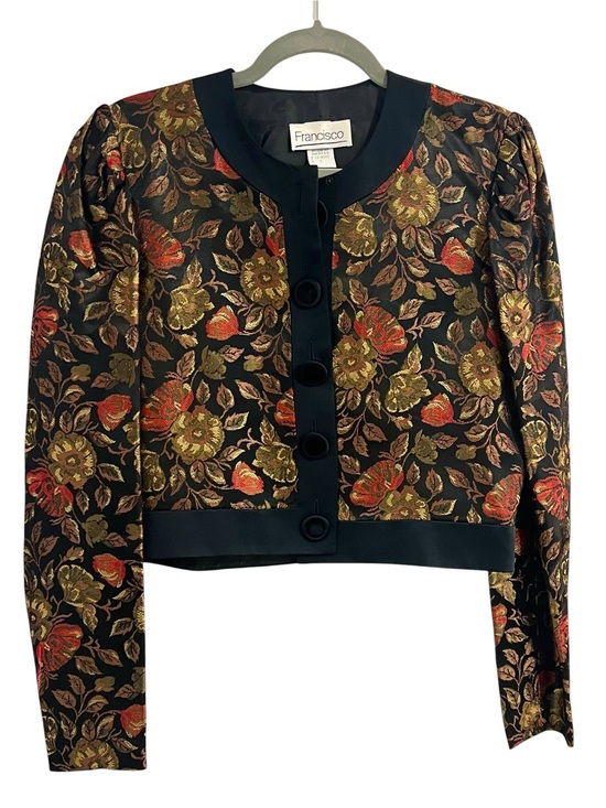 Vintage Jackets & Blazers - Vintage “Francisco” Tapestry Bolero Jacket
